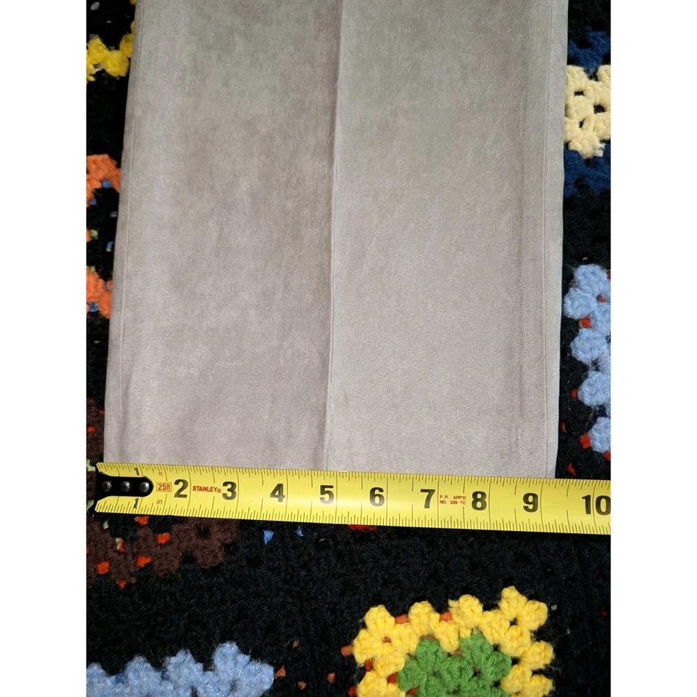 Vintage Pronti By Phita Pleaded 33X29 Micro Suede Pants - Picture 3 of 10